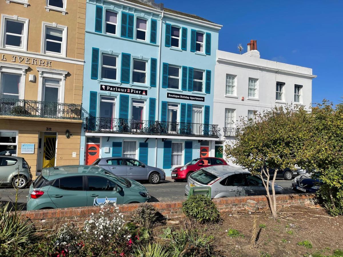 "The Parlour" Seafront Apartment Eastbourne Exteriör bild